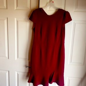 Betsy Johnson Burgundy Dress